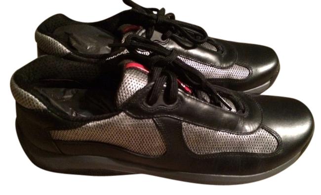 Prada BlackCharcoal Ps 0906 Sneakers