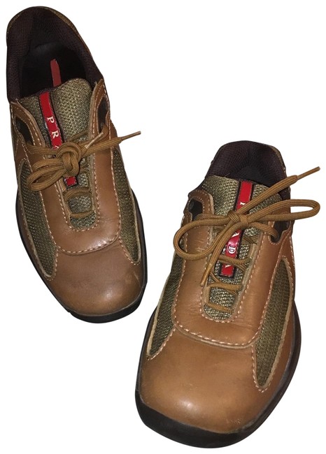 Prada CaramelBrown Sneakers