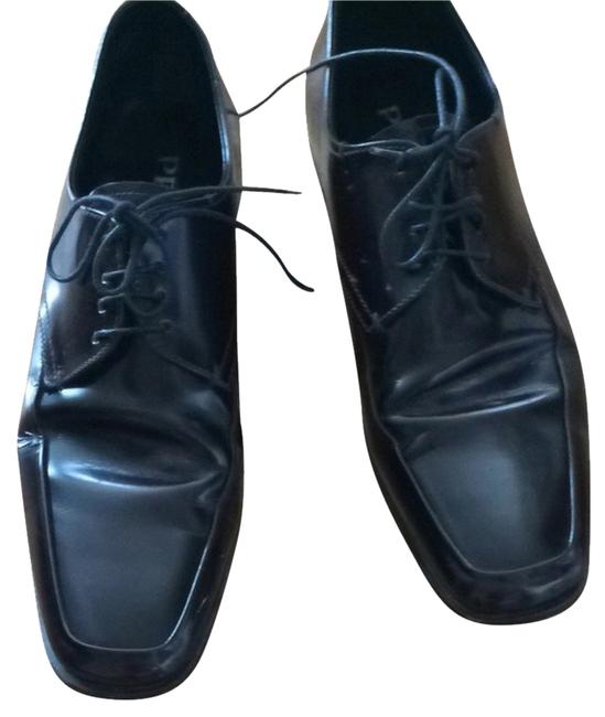 Prada Dark Brown Mens Dress Formal Shoes