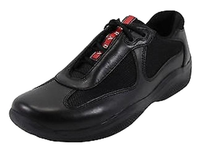 Prada Eu 75 Us Womens Shoes Black Leather