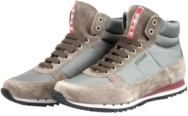 Prada Gray ; Grigio 4t2782 Luxury Sneakers