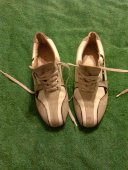 Prada GrayWhite Women Sneakers