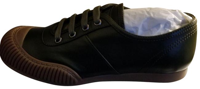 Prada Green Cap Top Sneakers