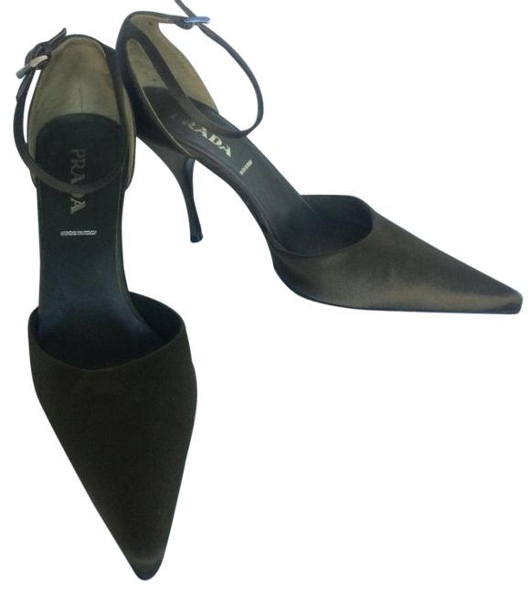 Prada Green Evening Formal Shoes