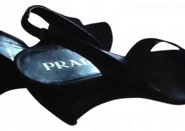 Prada NeroBlack Wedges