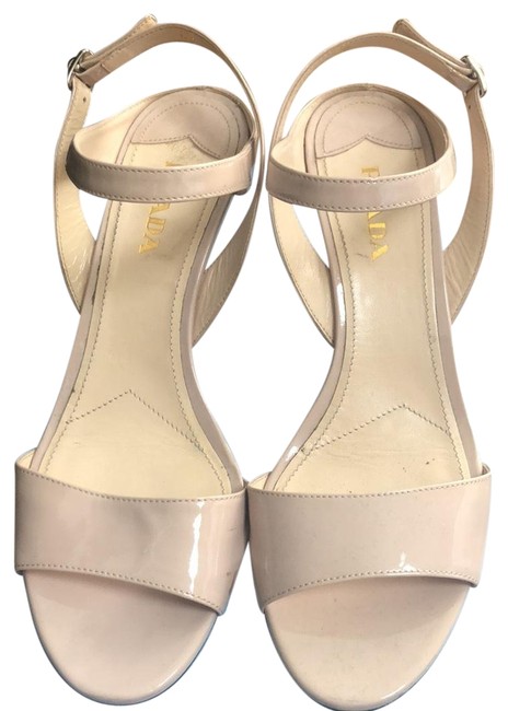 Prada Nude Calzature Donna Wedges