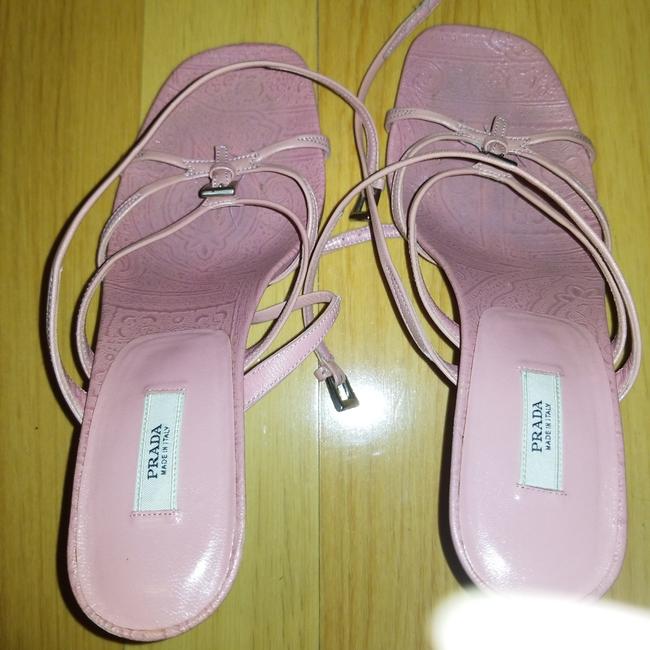 Prada Pink Stilettos Formal Shoes