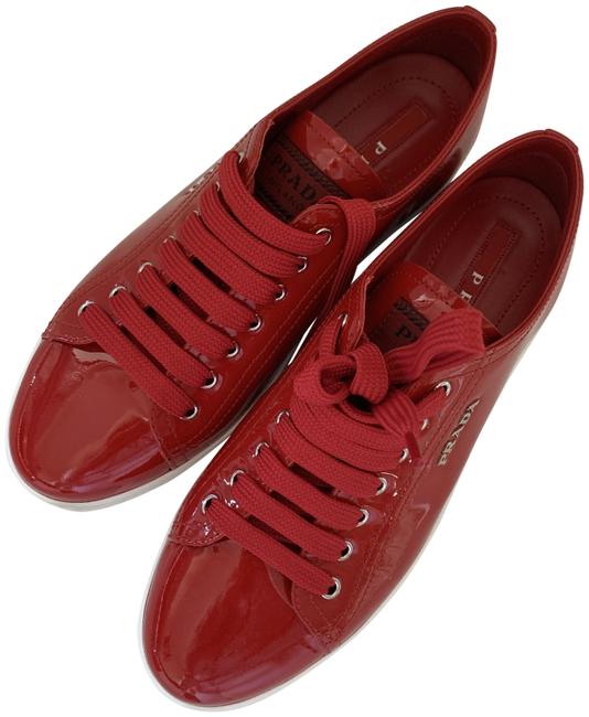 Prada Red Calzature Donna Sneakers