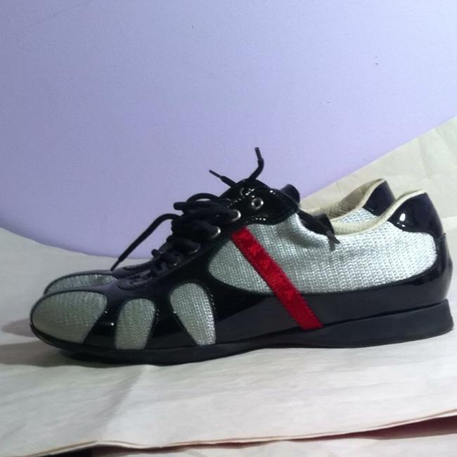 Prada Silver Sneakers