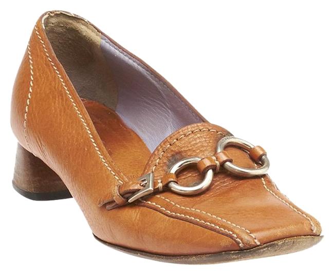 Prada Tan Leather 36 95971 Formal Shoes