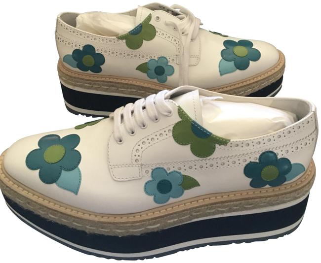 Prada White Calzature Donna Platforms