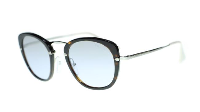 Prada 2au210 Womens Pr58us Havana Violet Mirror Silver Len Sunglasses
