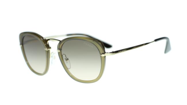 Prada 31d3d0 Women Pr58us Brown Brown Gradient Grey Lens 49 Sunglasses