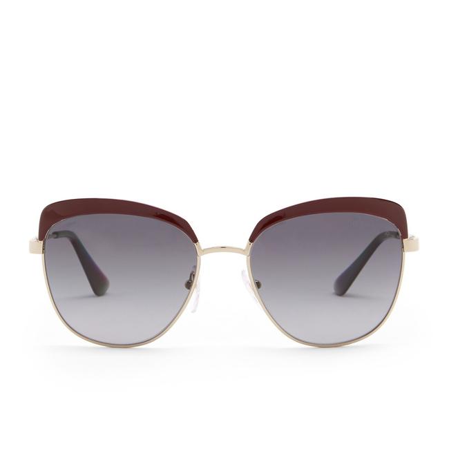 Prada 56mm Square Catwalk Polarized Sunglasses