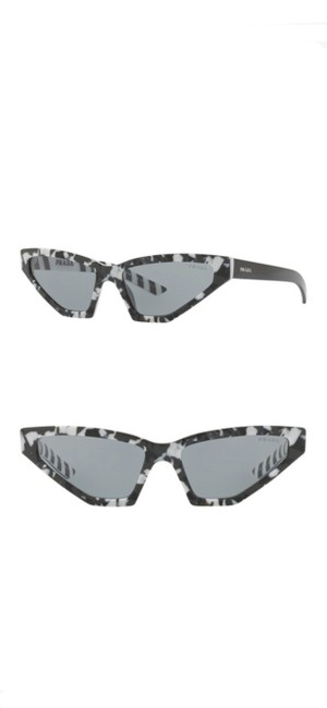 Prada Black 57mm Butterfly Sunglasses