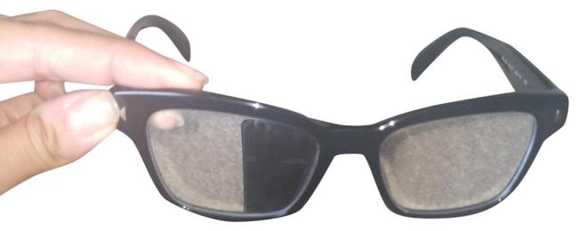 Prada Black and Silver Womens Prescribed Glasses Sunglasses