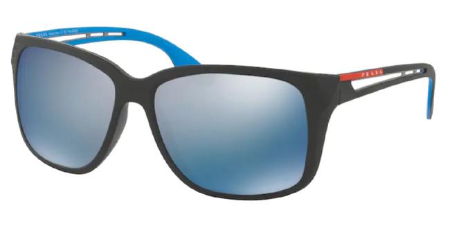 Prada Black Blue Sps 03t 59 1bo 2e0 Sunglasses