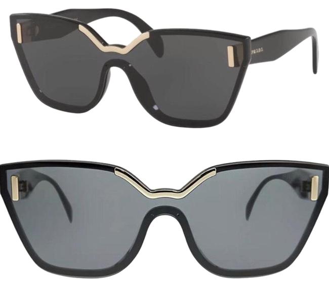 Prada Black Butterfly Pr16t 1ab5s0 Sunglasses