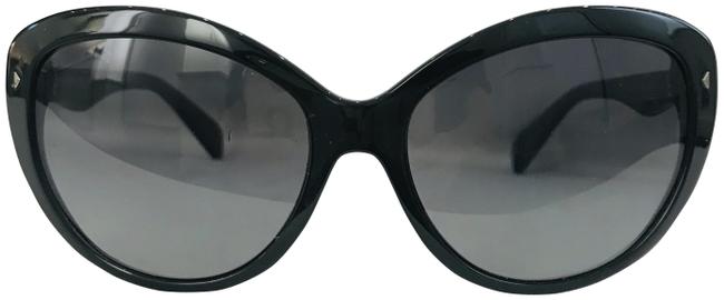 Prada Black Cat Eyes Spr 21n Sunglasses