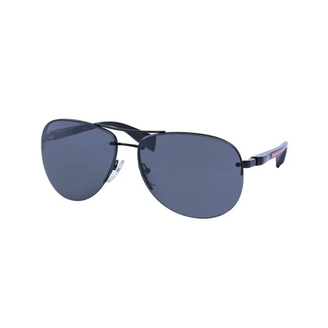 Prada Black Demi Shiny Pilot Sunglasses