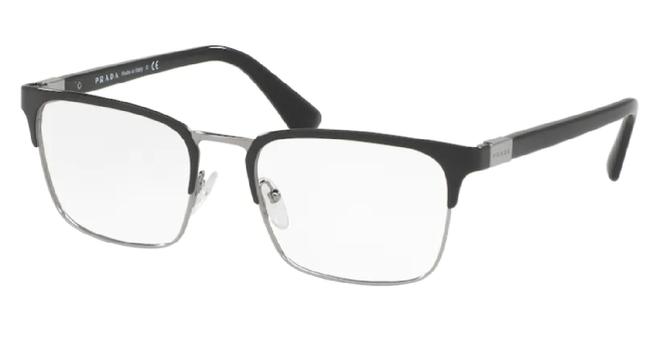 Prada Black Eyeglasses Vpr54t 53 1ab1o1