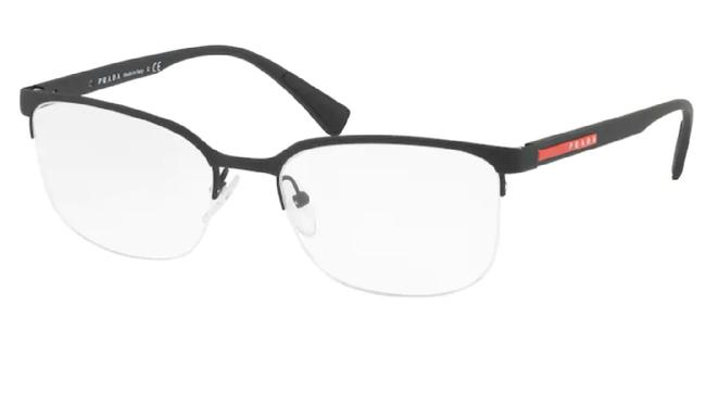 Prada Black Eyeglasses Vps51i 55 Dg01o1