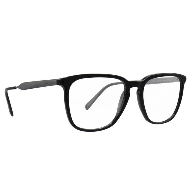 Prada Black FrameDemo Lens Pr07uvf 1ab1o1 55 Unisex Square