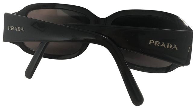 Prada Black Frame Dark Gray Lens Spr 12h Classic Sunglasses
