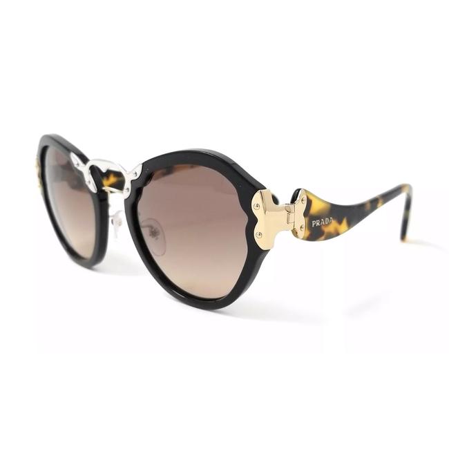 Prada Black Gold Havana Catwalk Pr09ts 1ab3d0 Sunglasses