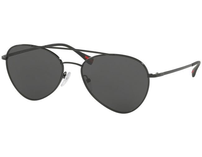 Prada Black Grey Sport Ps50ss 7ax5so 57 Sunglasses