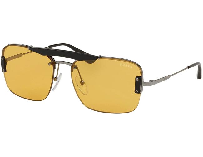 Prada Black Gunmetal Pr56vs m4y0b7 33 Sunglasses