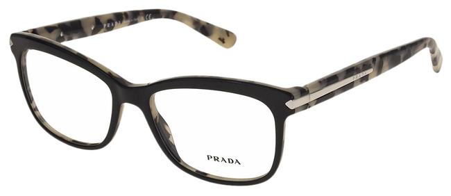 Prada Black Havana Pr10rv Rx Optical Frame Square 55 Mm 10r Sunglasses