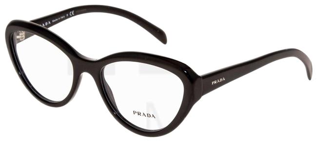 Prada Black Journal Pr25rv Cat Eye Rx Optical Frame 54 Mm 25r Sunglasses