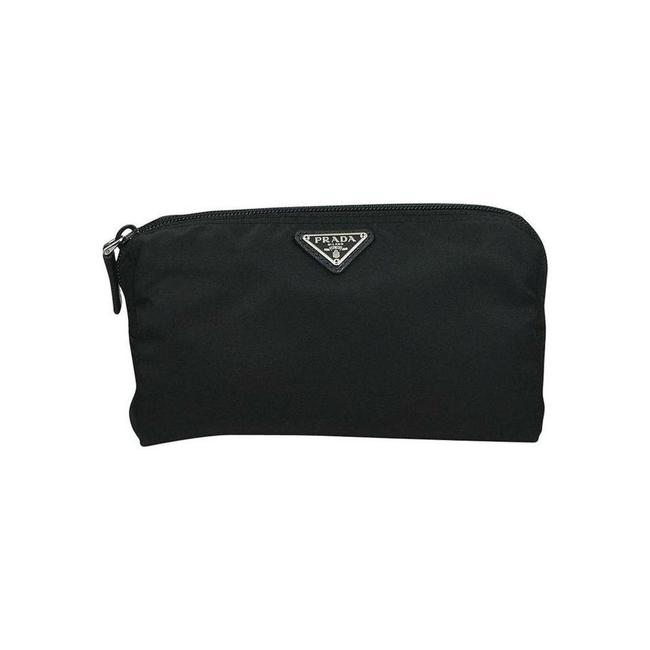 Prada Black New Vela Cosmetic Bag