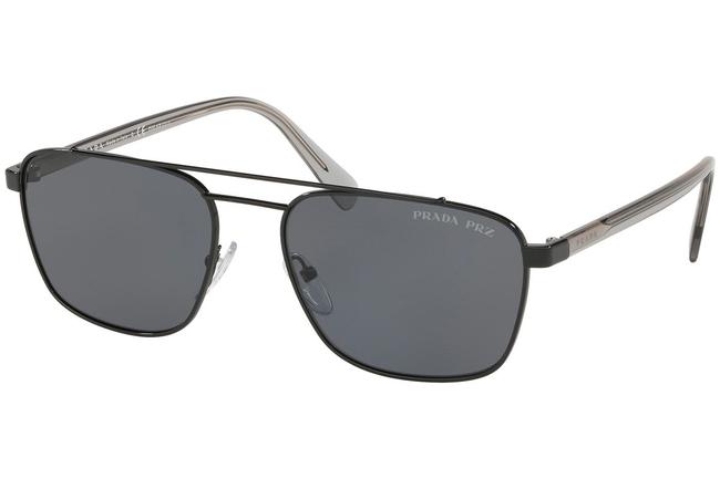 Prada Black Polar Grey Pr61us 1ab5z1 Sunglasses