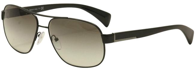 Prada Black Spr52p Spr52p 7ax 0a7 Fashion Square 61mm Sunglasses
