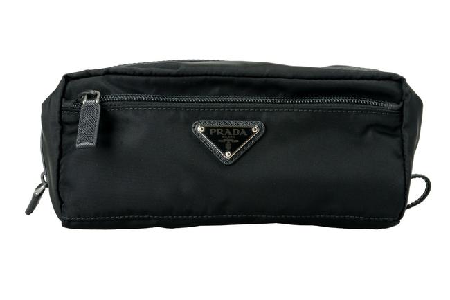 Prada Black Unisex Cosmetic Bag