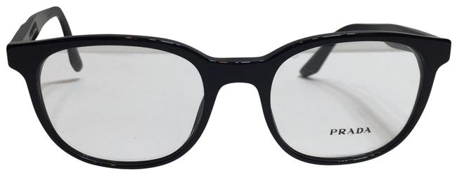 Prada Black Vpr04u 1ab 101 Unisex Plastic Sunglasses