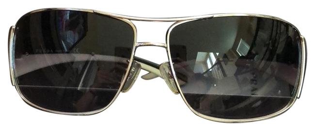 Prada Black White Sunglasses