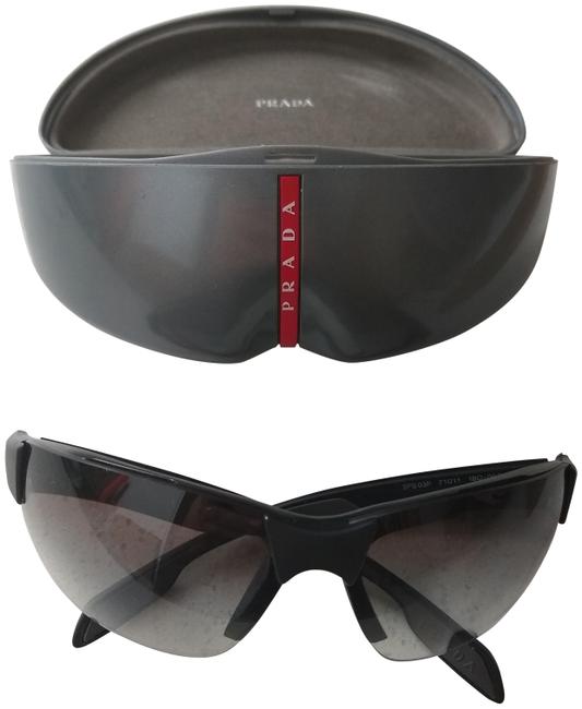 Prada Black Sps03p 71011 Sunglasses