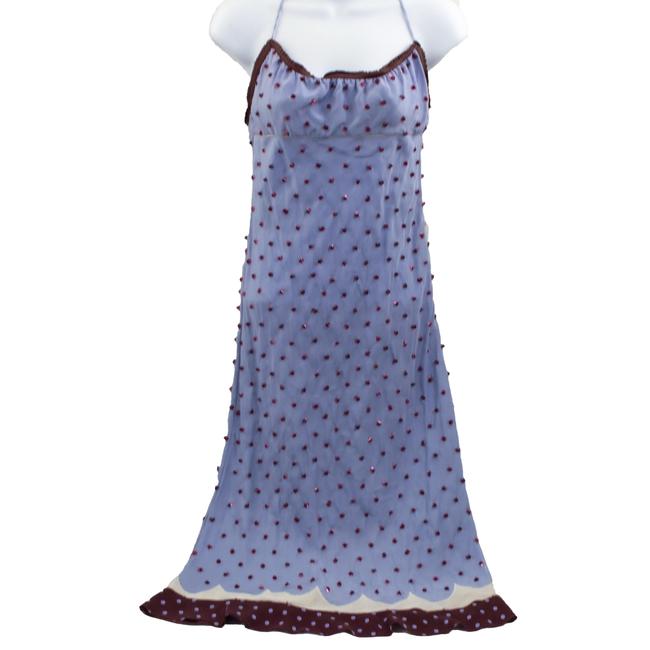 Prada Blue Mid length Cocktail Dress6 S