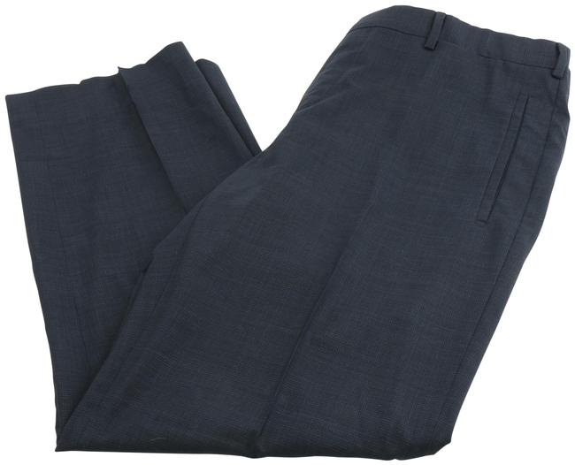 Prada Blue Womans Milano Legs Pants16 XL, Plus 0x