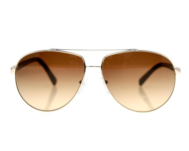 Prada Brown Aviator Sunglasses