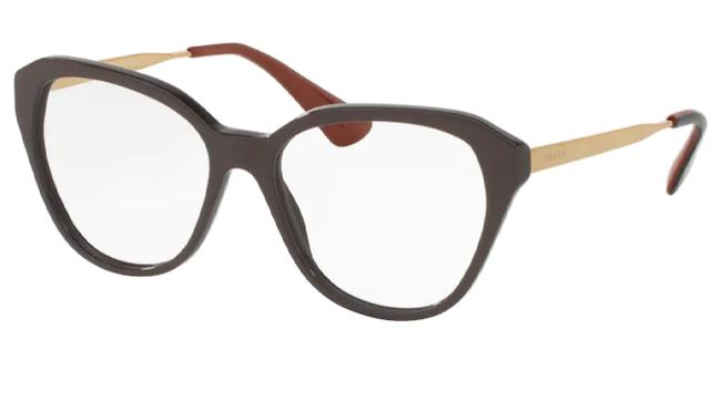 Prada Brown Eyeglasses Vpr28s 54 Dho1o1