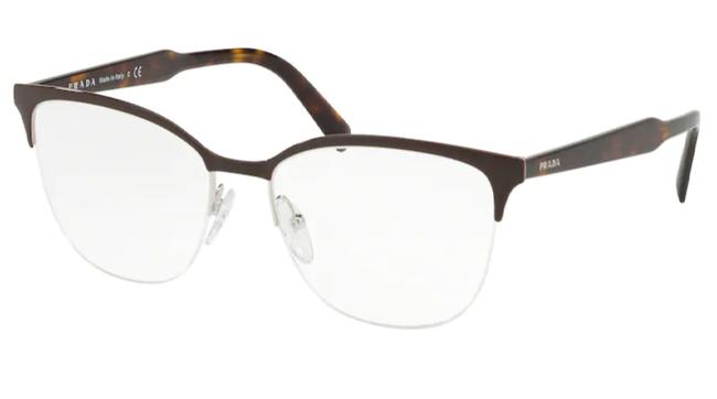 Prada Brown Eyeglasses Vpr53v 55 Dho1o1