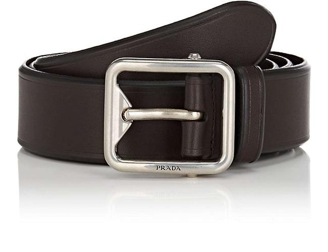 Prada Brown Leather Belt