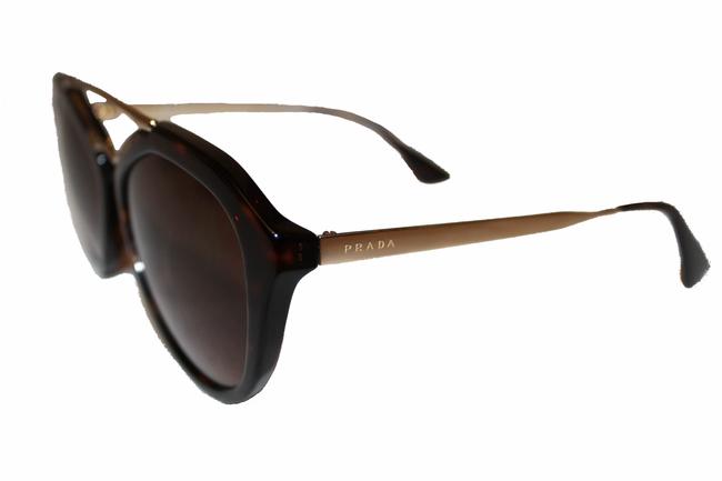 Prada Brown Tortoise Shell Spr12q Sunglasses