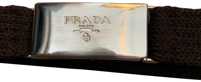 Prada Brown Wool Belt