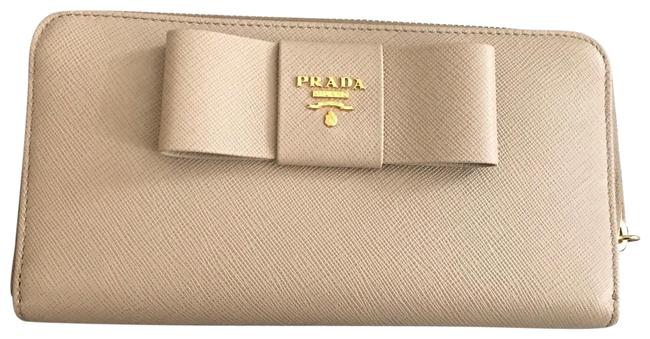 Prada Cammeo Saffiano Fiocco Wallet