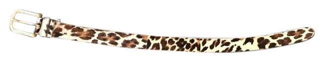 Prada Cheetah Pattern Belt